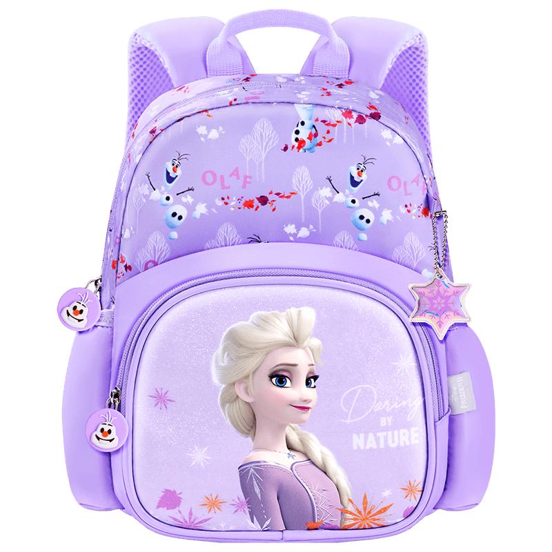 迪士尼幼儿园书包女孩儿童包包女童出游爱莎公主小班幼儿轻便背包