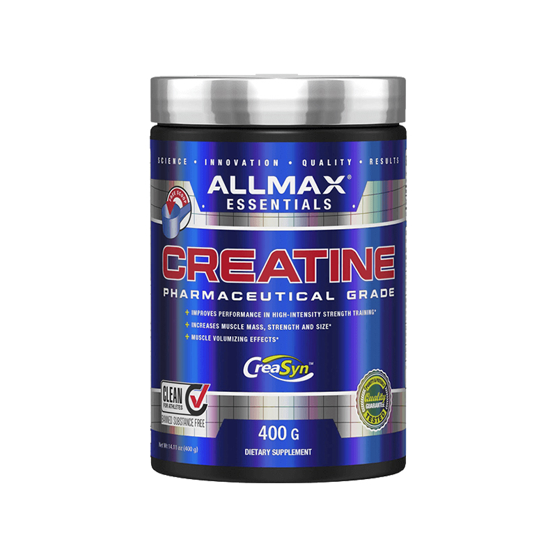 ALLMAX纯一水肌酸肌酸粉补剂健身增强爆发力耐力非锌镁氮泵bcaa