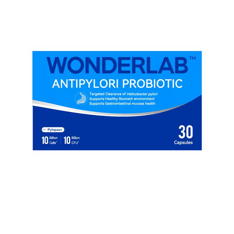 WonderLab PYLO养胃益生菌Pylopass调理肠道胶囊成人儿童护卫菌